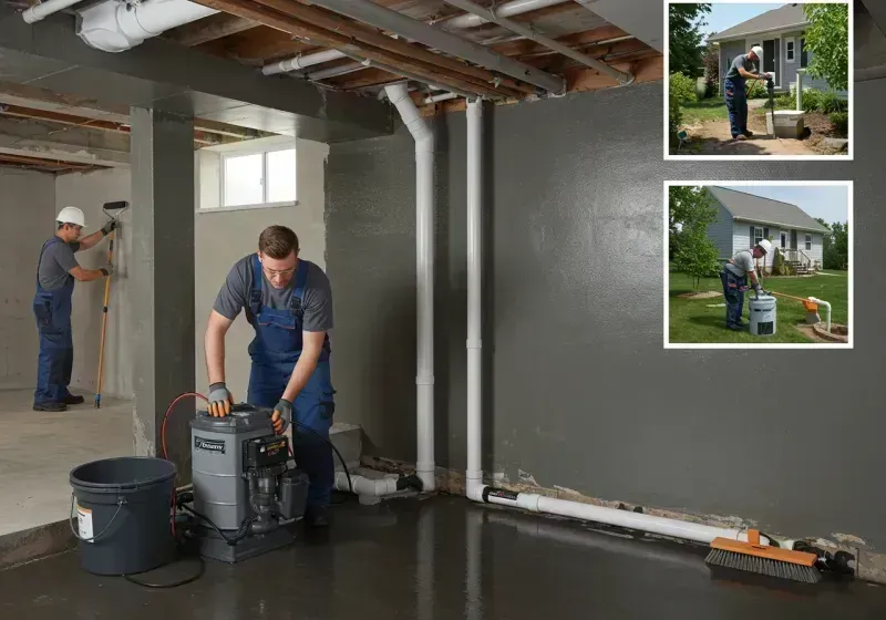 Basement Waterproofing and Flood Prevention process in Harrison County, MS